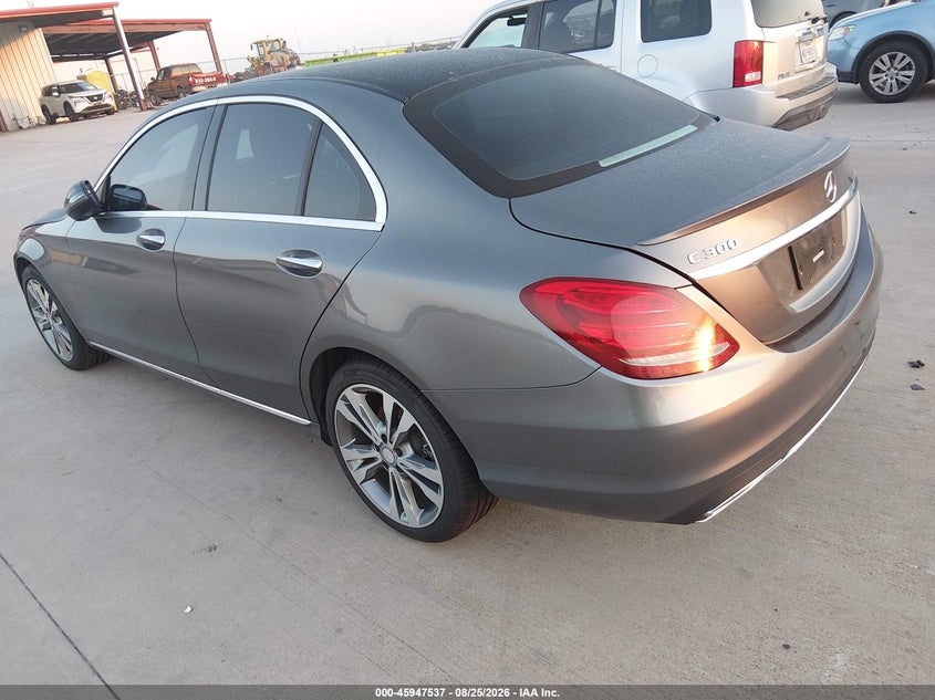 2017 MERCEDES-BENZ C 300 auction photo 3