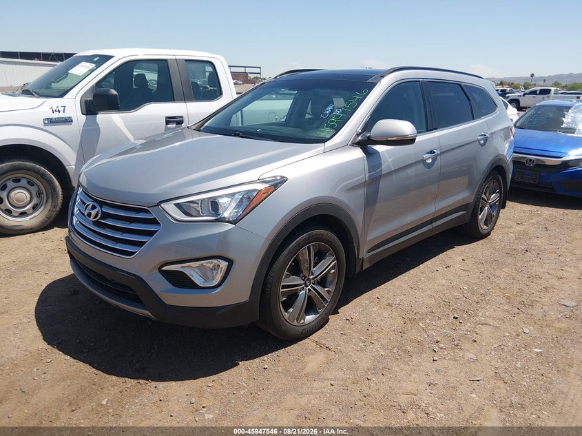 2016 Hyundai Santa Fe, Обычный износ, IAAI, VIN KM8SR4HF2GU145117 — фото 2