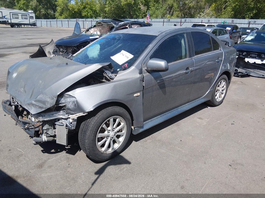 2012 Mitsubishi Lancer, Front End, IAAI, VIN JA32V2FW4CU019132 — photo 2