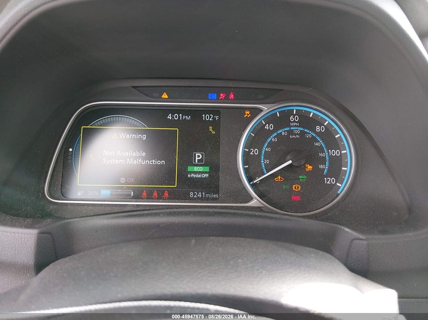 NISSAN LEAF 2025 VIN 1N4CZ1CV2SC565048