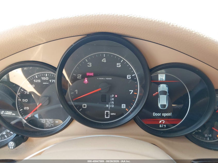 2013 PORSCHE PANAMERA HATCHBACK 3.6L V-6 DI, DOHC, VVT, 300HP