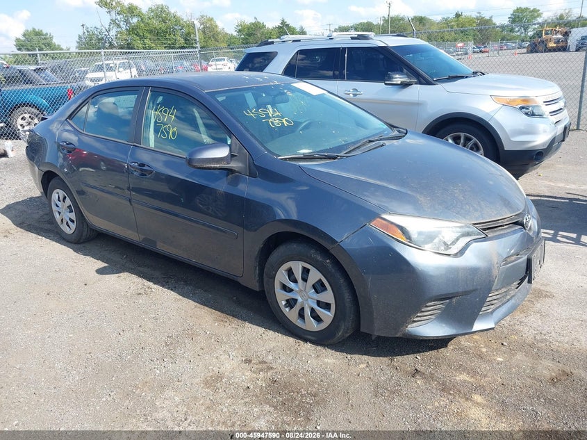 2014 TOYOTA COROLLA auction photo 1