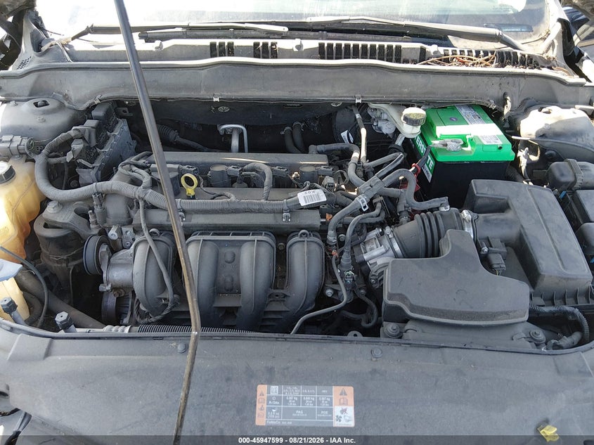 2016 FORD FUSION SEDAN 2.5L I-4 DOHC, VVT, 175HP