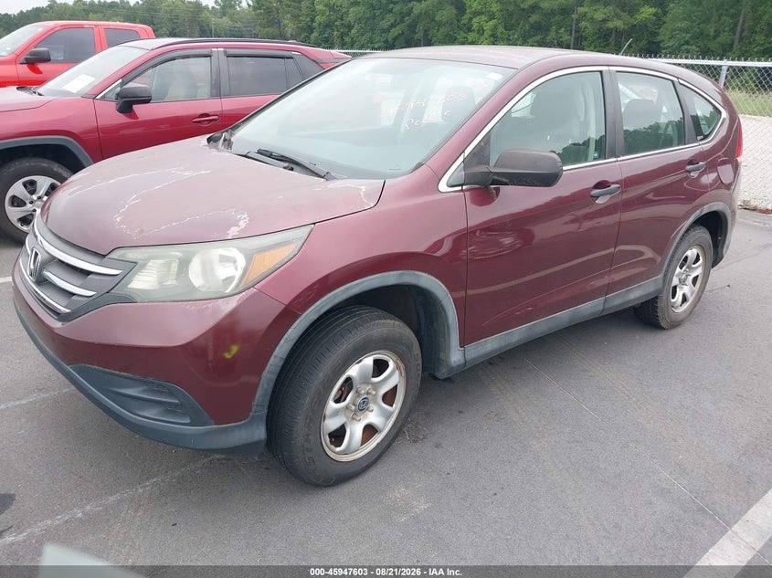 2012 Honda CR-V, Обычный износ, IAAI, VIN 5J6RM4H33CL072826 — фото 2