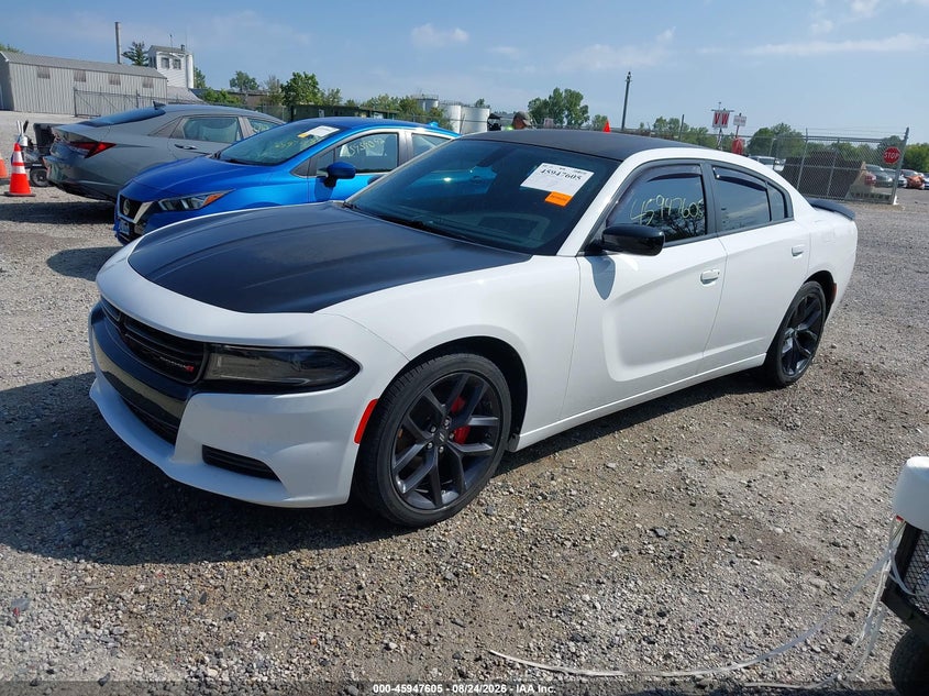 2022 Dodge Charger, Flood, IAAI, VIN 2C3CDXBG4NH213271 — photo 2