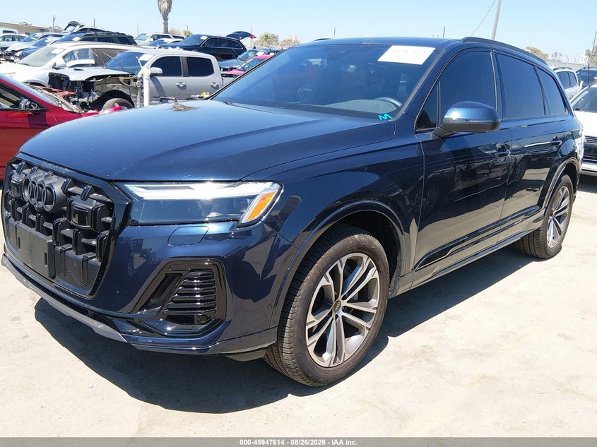 Vin: wa1lcbf73sd028496, lot: 46446786, audi q7 premium plus 45 tfsi quattro tiptronic 20252