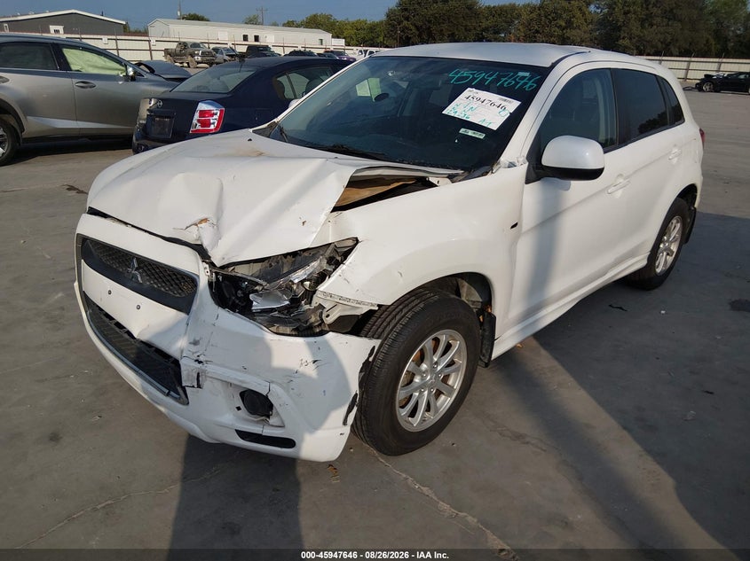 2012 Mitsubishi Outlander, Normal Wear & Tear, IAAI, VIN JA4AP3AU0CZ007334 — photo 2