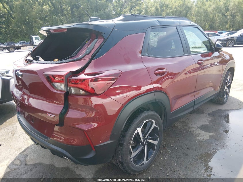 Vin: kl79musl2pb147491, lot: 46446872, chevrolet trailblazer awd rs 20234