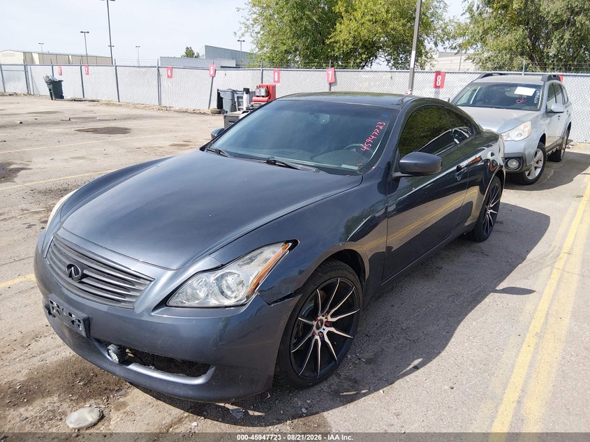 2009 INFINITI G37X auction photo 2