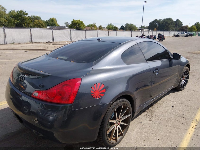 2009 INFINITI G37X auction photo 4
