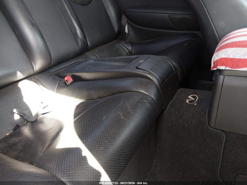 2009 INFINITI G37X auction photo 8