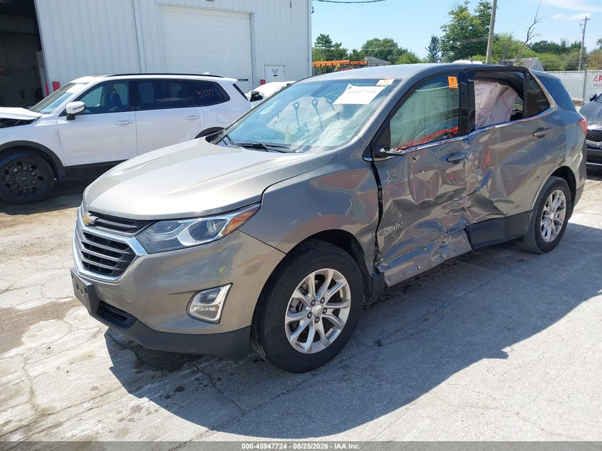 2018 Chevrolet Equinox, Био/химия, IAAI, VIN 3GNAXJEV6JS611615 — фото 2