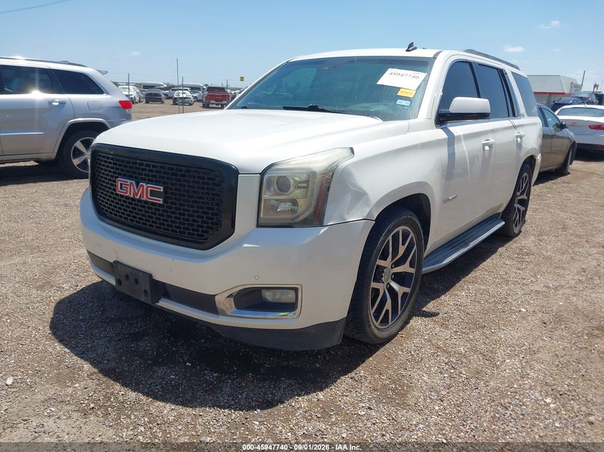 Vin: 1gks1bkc2fr102451, lot: 46446912, gmc yukon slt 20152