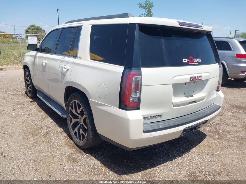 Vin: 1gks1bkc2fr102451, lot: 46446912, gmc yukon slt 20153