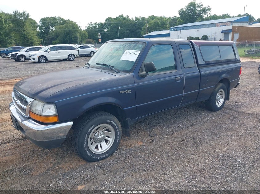 1999 Ford Ranger Xl/Xlt, Обычный износ, IAAI, VIN 1FTYR14VXXPA67680 — фото 2