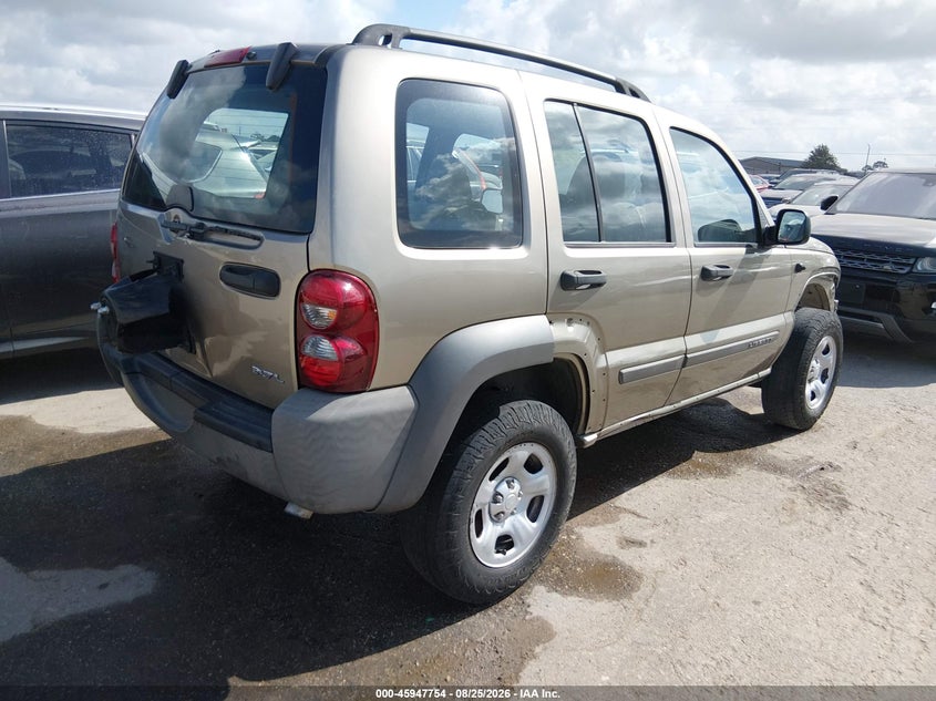 JEEP LIBERTY 2006 VIN 1J4GL48K66W231486