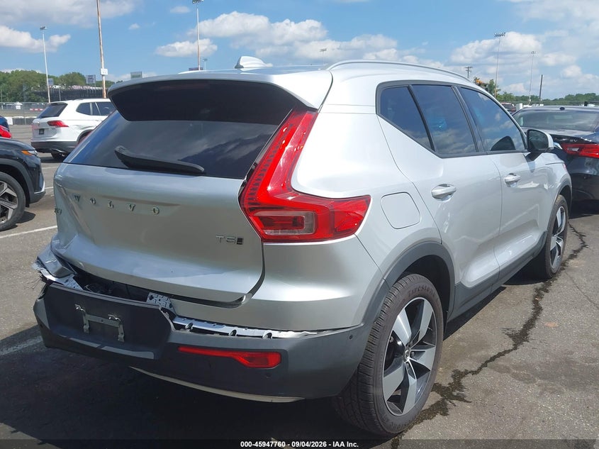 VOLVO XC40 2019 VIN YV4162XZ8K2006183