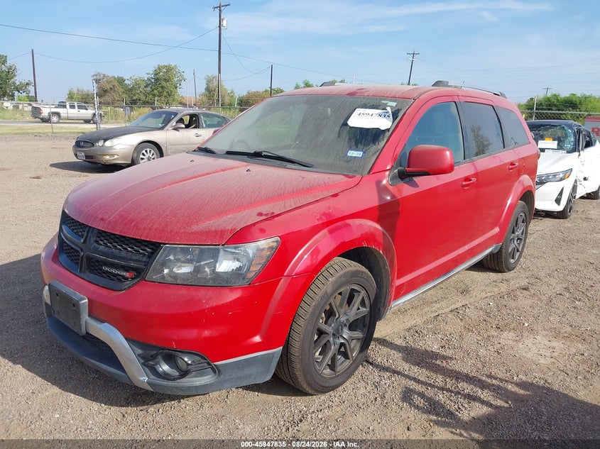2015 Dodge Journey, Правый зад, IAAI, VIN 3C4PDCGB6FT698850 — фото 2