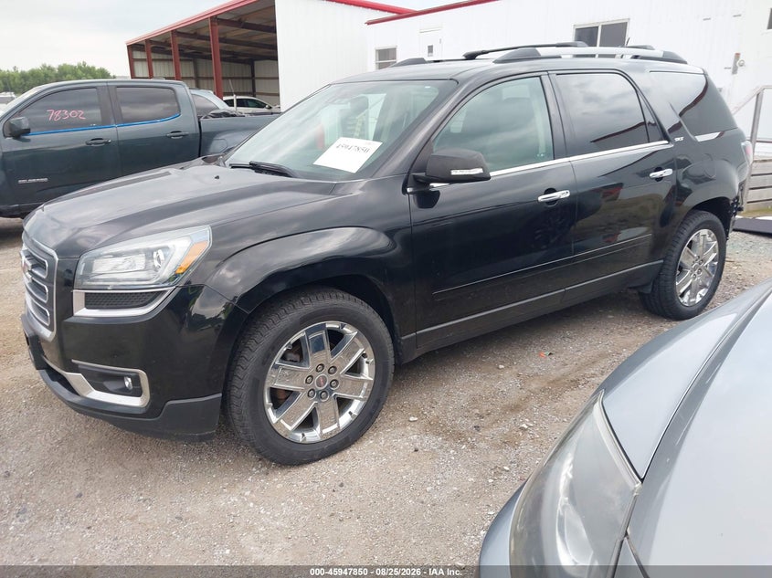 2017 GMC Acadia, Удар сзади, IAAI, VIN 1GKKVSKD0HJ231836 — фото 2