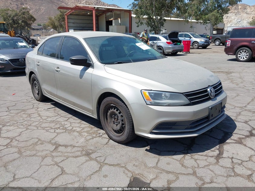 2015 VOLKSWAGEN JETTA auction photo 1