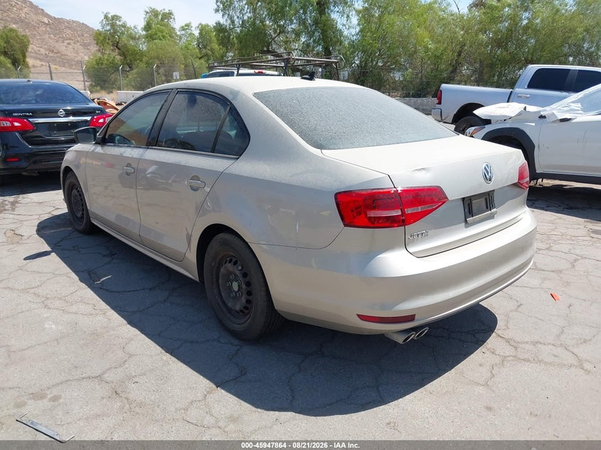 2015 VOLKSWAGEN JETTA auction photo 3