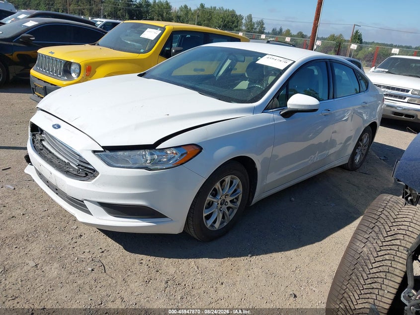 2018 Ford Fusion, Удар спереду, IAAI, VIN 3FA6P0G72JR271027 — фото 2