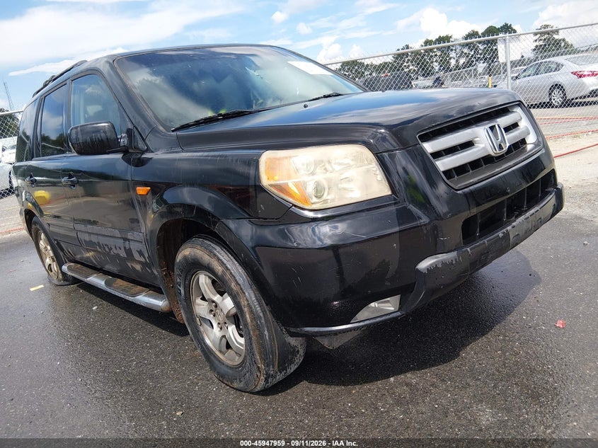 2007 HONDA PILOT auction photo 1