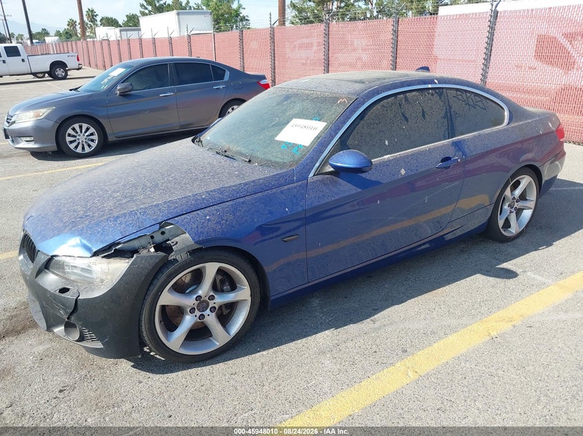 2007 BMW 3er, Обычный износ, IAAI, VIN WBAWB73527P035318 — фото 2