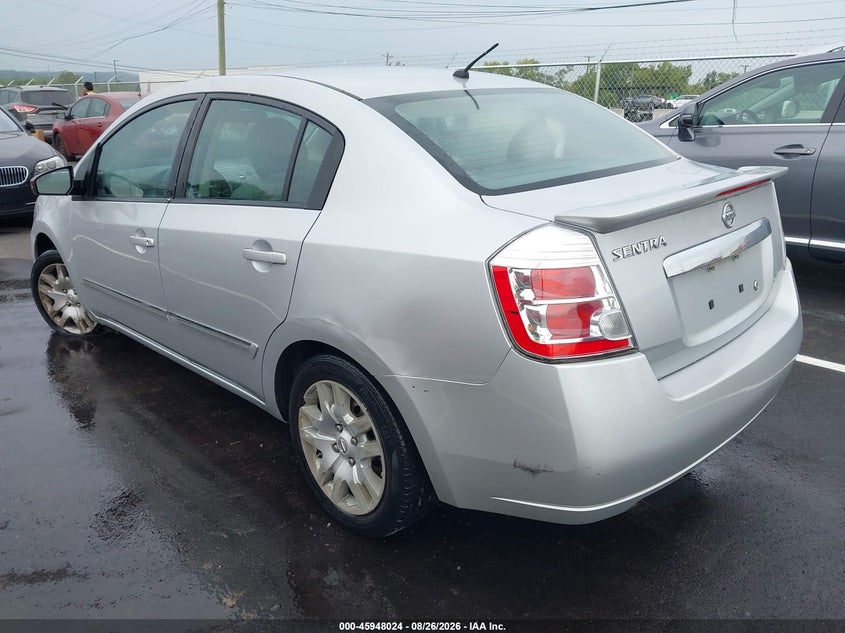 2012 NISSAN SENTRA auction photo 3