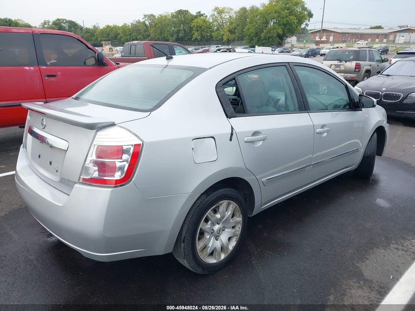 2012 NISSAN SENTRA auction photo 4