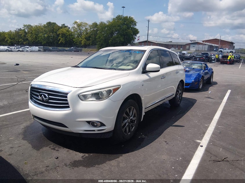 Vin: 5n1al0mn5ec524294, lot: 46447270, infiniti qx60 20142