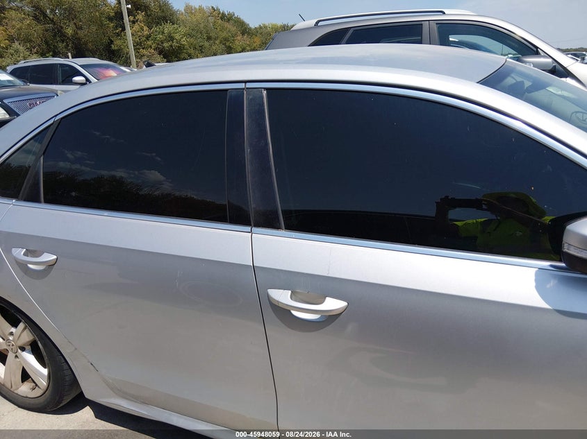 2015 VOLKSWAGEN PASSAT SEDAN 1.8L I-4 DI, DOHC, VVT, TURBO, 170HP