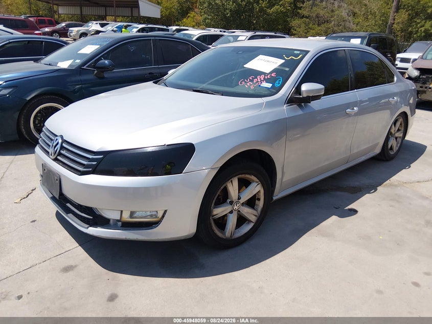 2015 VOLKSWAGEN PASSAT SEDAN 1.8L I-4 DI, DOHC, VVT, TURBO, 170HP