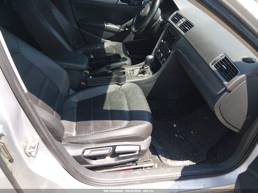 2015 VOLKSWAGEN PASSAT SEDAN 1.8L I-4 DI, DOHC, VVT, TURBO, 170HP