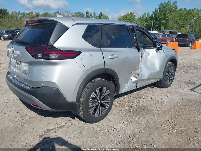 2022 NISSAN ROGUE auction photo 4