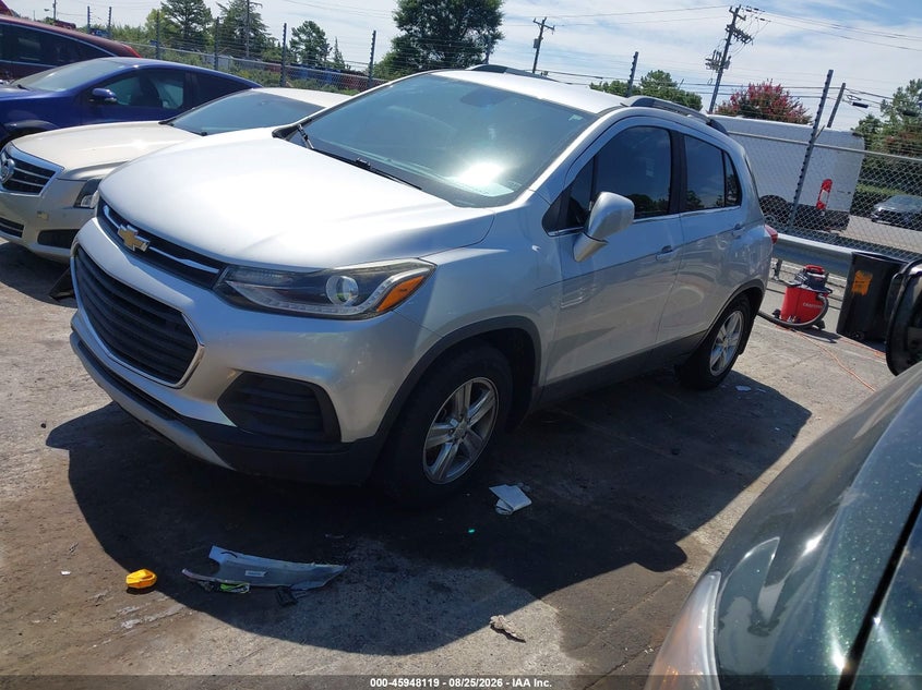 Vin: 3gncjlsb1jl330770, lot: 46447333, chevrolet trax lt 20182
