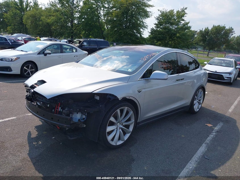 Vin: 5yjxcbe26gf007896, lot: 46447335, tesla model x 60d/70d/75d/90d/p100d 20162