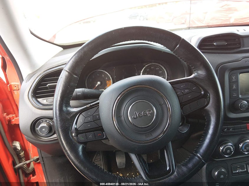 JEEP RENEGADE 2017 VIN ZACCJBBH3HPG06066