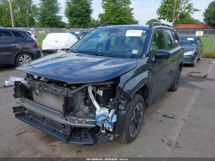 2025 Subaru Forester, Front & Rear, IAAI, VIN JF2SLDAC2SH530086 — photo 2
