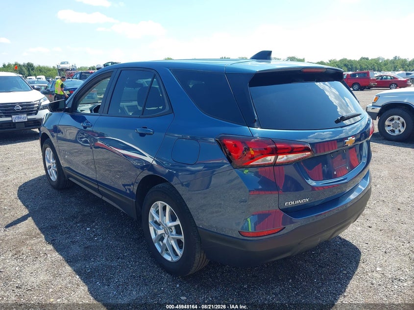 Vin: 3gnaxheg8rl174524, lot: 46447378, chevrolet equinox fwd ls 20243