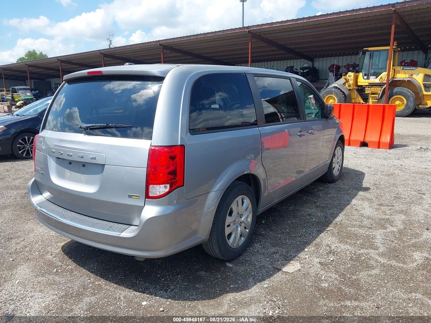 Vin: 2c4rdgbg6jr273336, lot: 46447381, dodge grand caravan se 20184