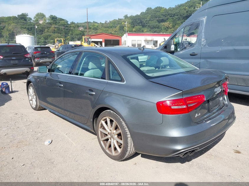 2014 AUDI A4 auction photo 3