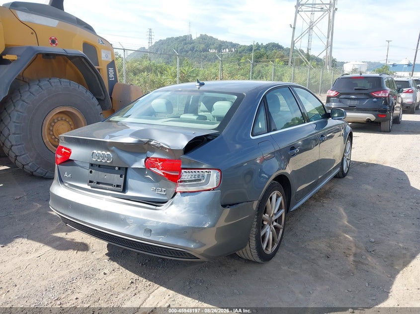 2014 AUDI A4 auction photo 4