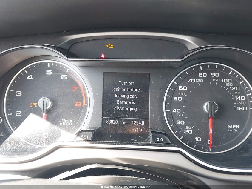 2014 AUDI A4 auction photo 7