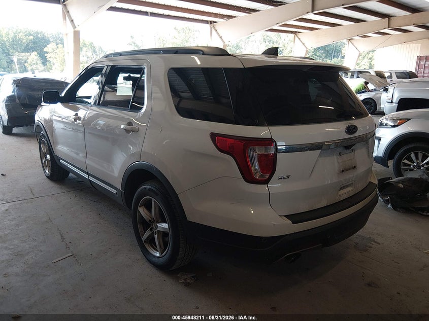 Vin: 1fm5k7dh3jga41834, lot: 46447425, ford explorer xlt 20183