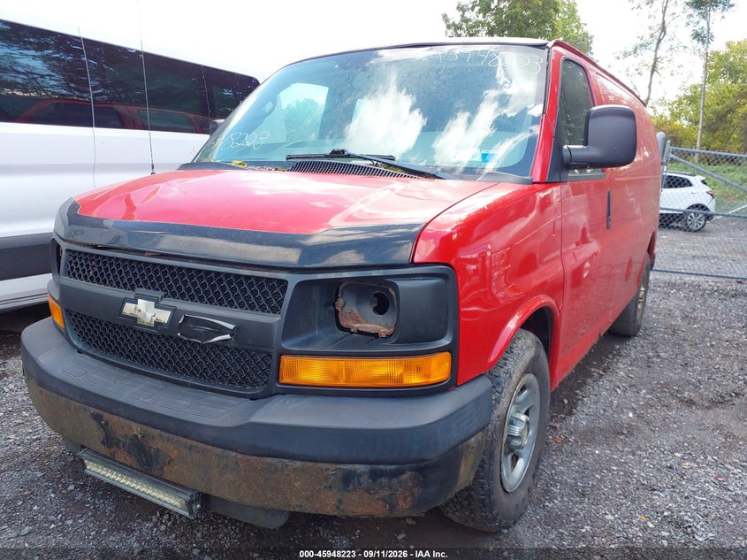 2008 Chevrolet Express, Normal Wear & Tear, IAAI, VIN 1GCFG15X881171246 — photo 2