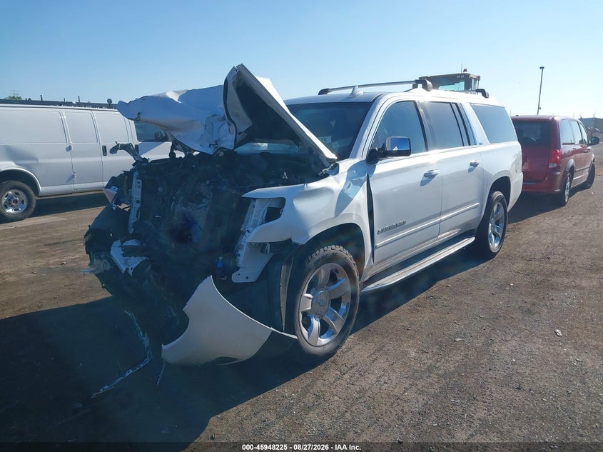 2016 Chevrolet Suburban, Front End, IAAI, VIN 1GNSCJKC1GR406220 — photo 2