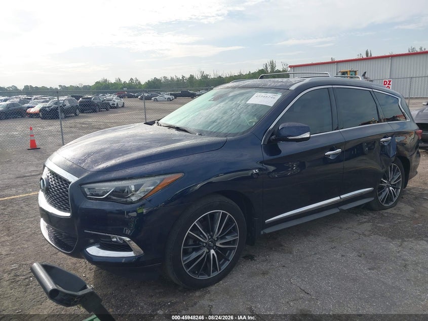 Vin: 5n1dl0mnxlc545202, lot: 46447460, infiniti qx60 signature edition 20202