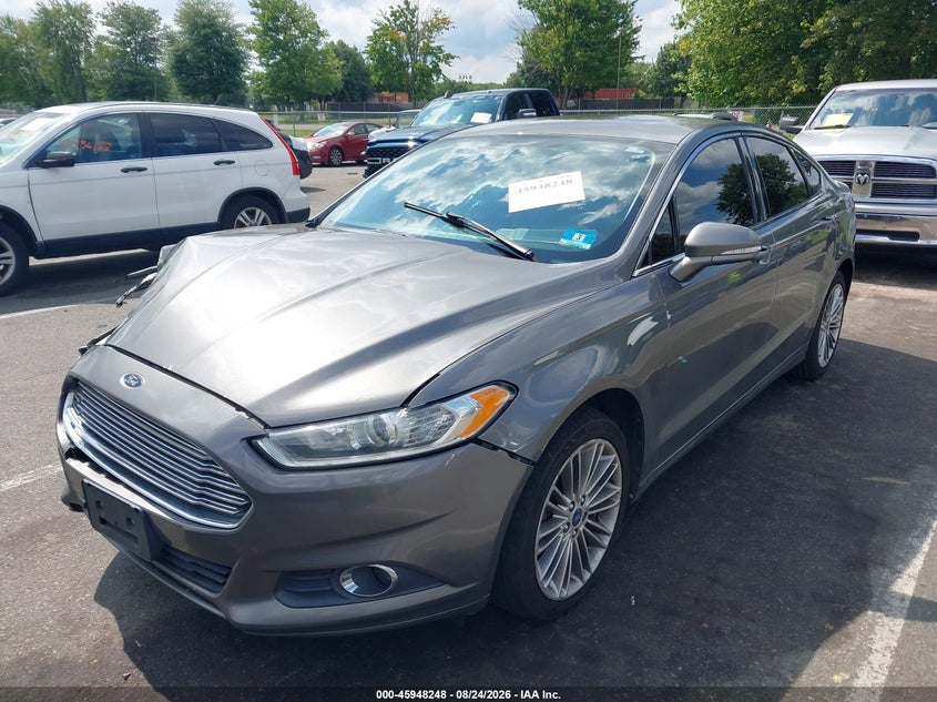 2013 Ford Fusion, Удар спереди, IAAI, VIN 3FA6P0HR5DR388945 — фото 2