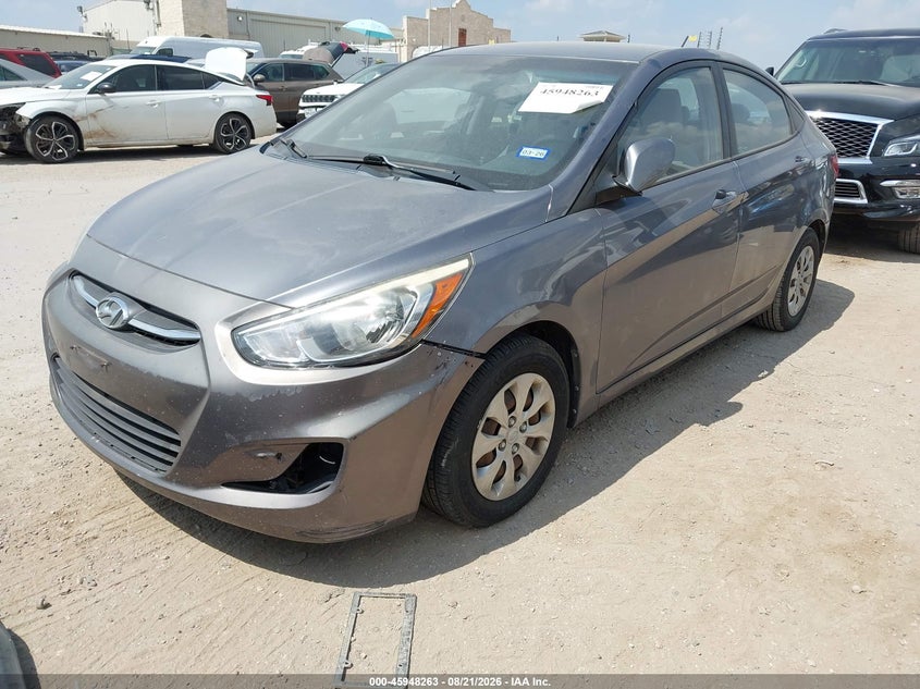 2016 Hyundai Accent, Normal Wear & Tear, IAAI, VIN KMHCT4AE8GU984941 — photo 2